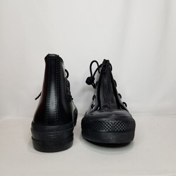 Converse Women's CTAS Lift Leather Platform Hi Tops Size 7.5 Black A12476C NWT - Picture 7 of 9